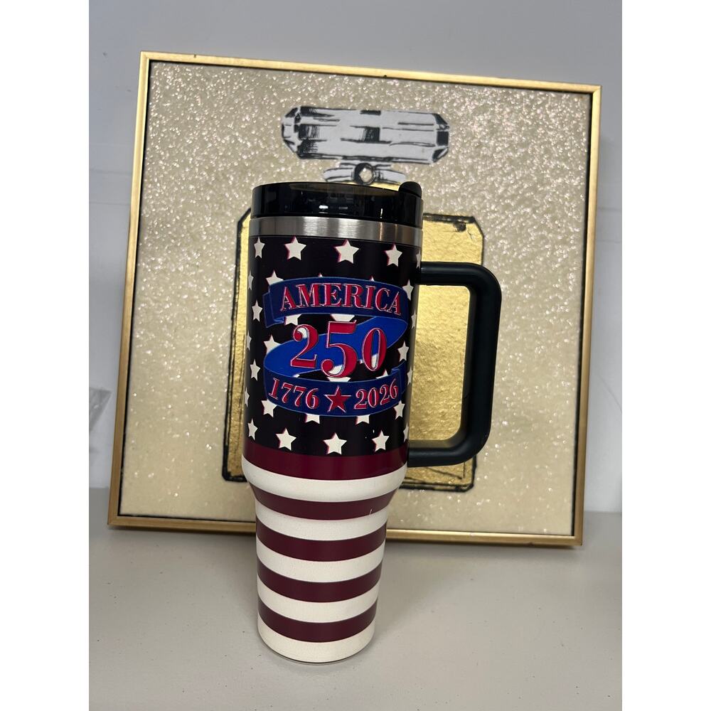 America 250 Commemorative Seal 40oz Tumbler – Freedom & Unity